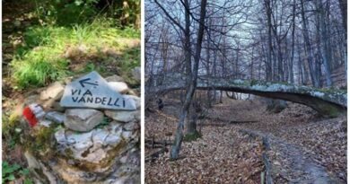 VIA   VANDELLI  –  DA  MONZONE  A  LA  SANTONA (E)