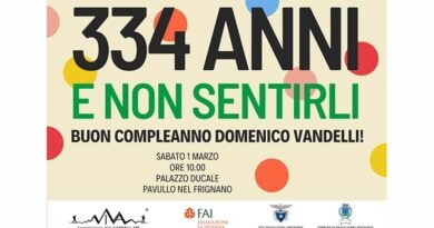 334 anni e non Sentirli